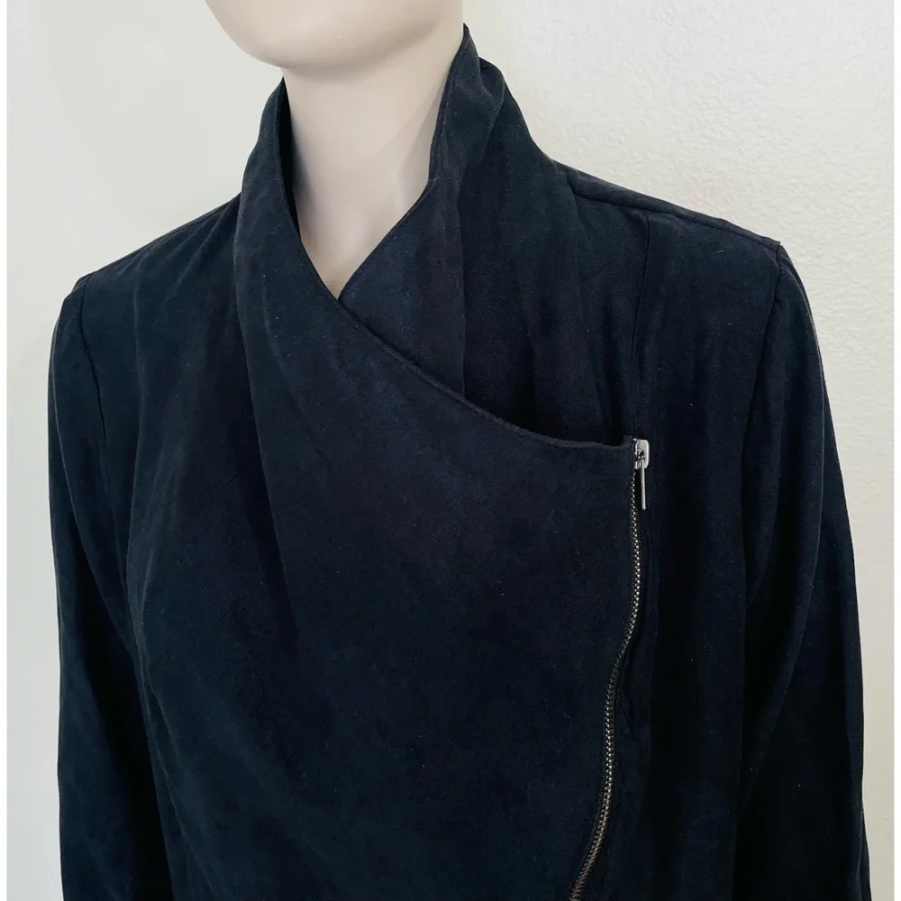 Rampage Black Faux Suede Jacket